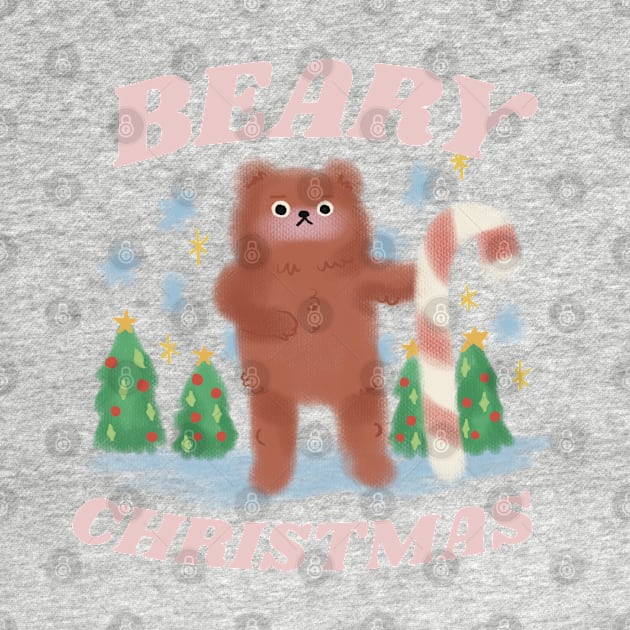 Beary Christmas - cute Christmas design by KodiakMilly